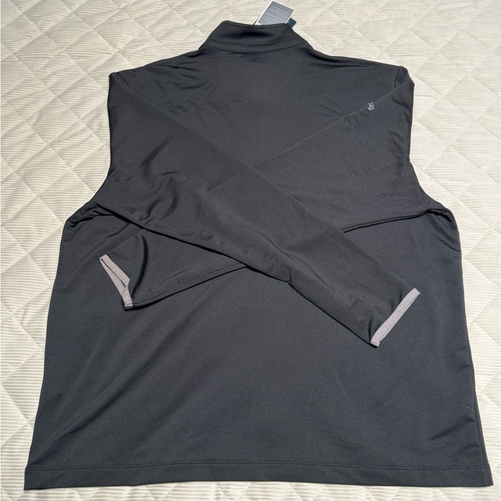 Callaway Weather Series Black and Gray Quarter-Zip Pullover Men’s Large - Picture 6 of 6